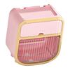 Toilet Paper Holder Wall Mounted Bathroom Tissue Roll Paper Towel Holder Tissue Dispensers for Household Pink