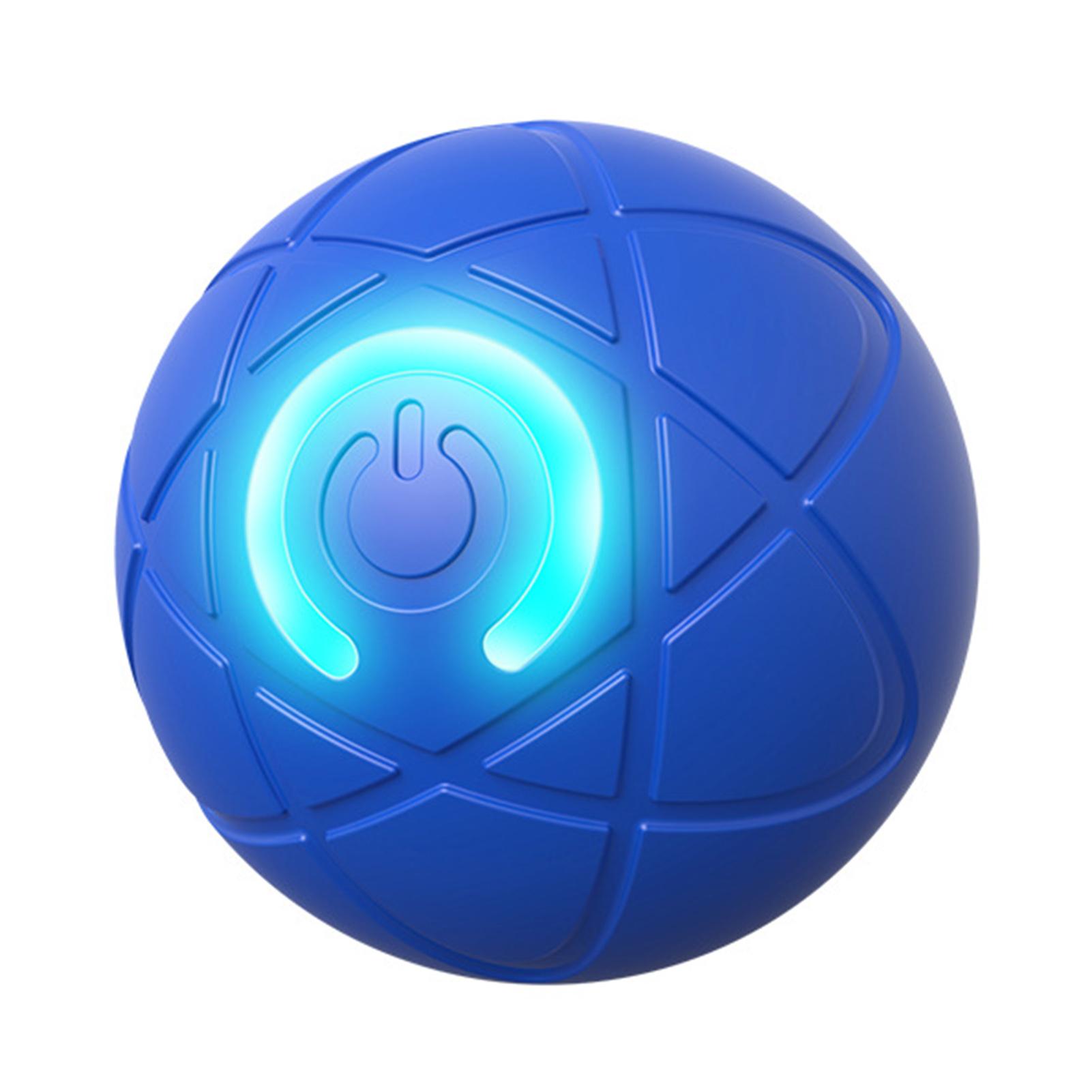 

Прыгающий мяч с гравитацией, умный интерактивный мяч, интерактивный мяч для зарядки, тренировочный мяч, катящийся мяч, игрушка для тренировки собак в помещении и на улице синий