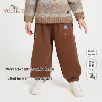 Boys' Warm Casual Jogger Pants