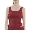 Adidas Solid Color Elastic Comfortable Quick-Dry Breathable Moisture-Wicking Tank Top Women tops Burgundy 4A1H75-502
