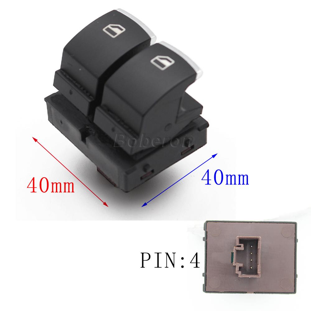 Power Window Control Switch Electric Window Lifter Switch Button For VW Eos Golf R32 GTI MK5 MK6 V VI 5K3959857