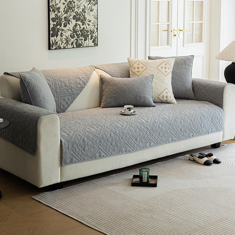 Non-Slip Sofa Cover Cloth Towel Cotton Sofa Cushion Living Room Couch Cover Four Seasons Universal Furniture Protector Slipcover