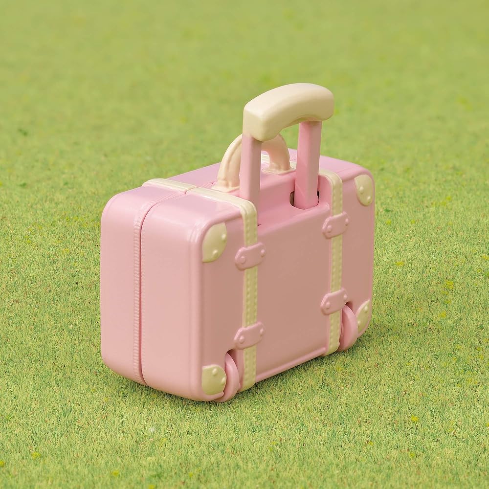 Sylvanian Families DF-19 Travel Set with White Rabbit Mother, Dollhouse Furniture, 3 Years and Up Toy