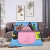 Barbapapa Barbamama Family  Blanket  Soft Funny Plush Throw Blanket For Couch Chair Sofa Bed Travel Flannel Bedspread Bed Cover