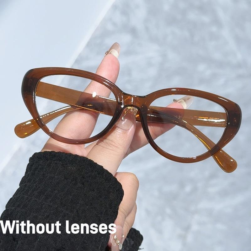 New Stylish Cat Eye Eyeglass Frame Women'S Fashionable Sweet Elegant Comfortable Durable And Eye-Catching Small Eyeglass Frame