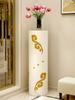 Rotate Open Metal Shoe Rack Creative Round Land Type Shoes Cabinet Storage Living Room Furniture Decor Porch Cabinet Home Decor