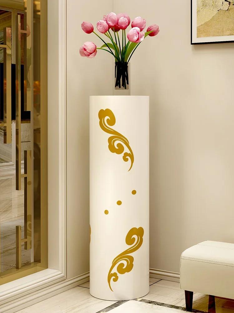 Rotate Open Metal Shoe Rack Creative Round Land Type Shoes Cabinet Storage Living Room Furniture Decor Porch Cabinet Home Decor