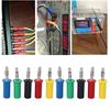 10 Pcs Banana Jack Integrated Welding Type Banana Connector Head 4mm 30 60V 32A
