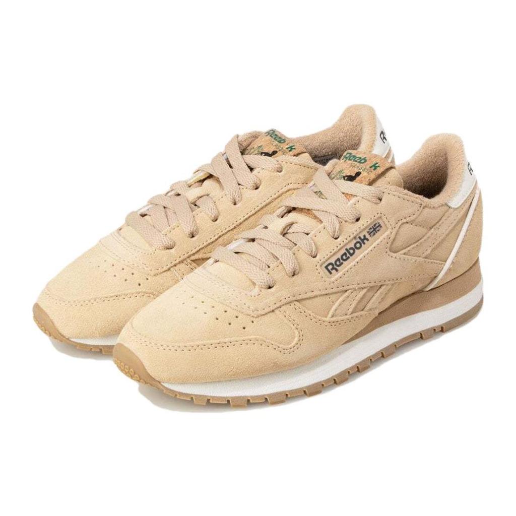 Reebok Scarpe da Ginnastica Casual Basse in Pelle Classica 1983 Vintage Comfort, Unisex Marrone Chiaro GY9885