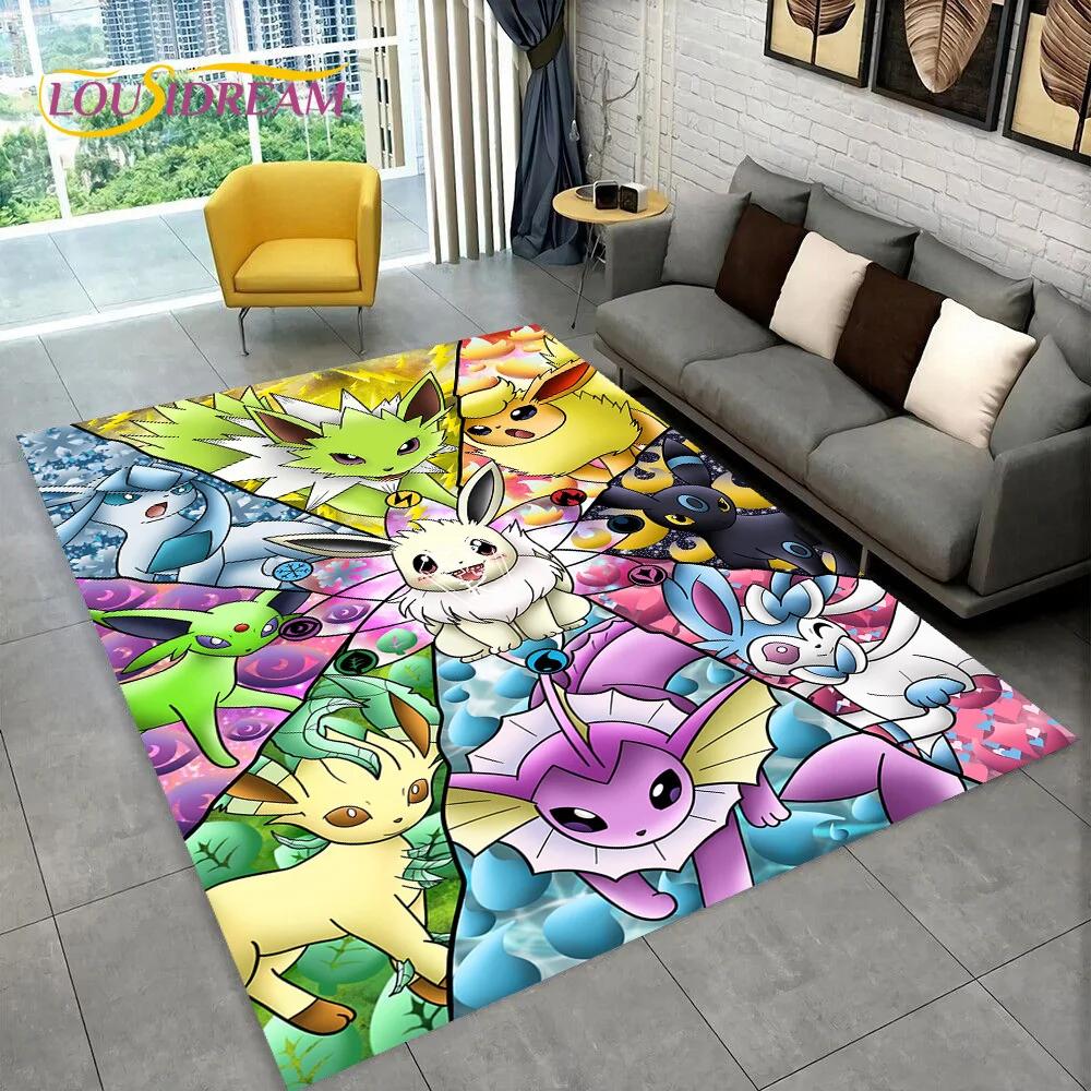 Cute Cartoon Japanese Anime Games Rug Carpet for Living Room Bedroom Home Decor,Floor Mat Non-slip Decoration for Sofa Doormat