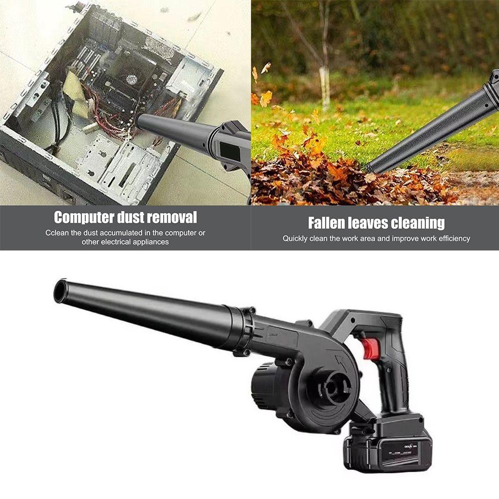 21 V Power Electric Leaf Blower High-power Electric Air Blower  Car Soot Cleaning