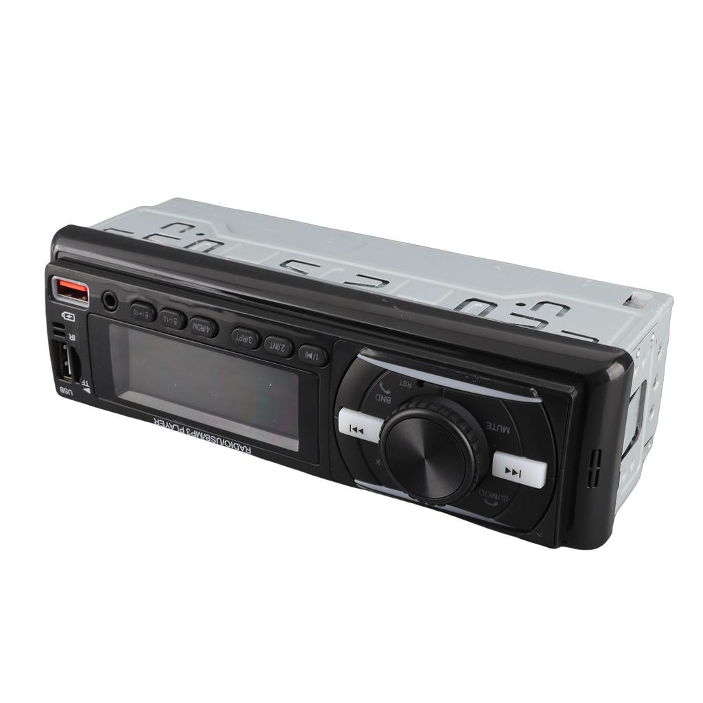 Single DIN Car Radio Wireless Remote Stereo Audio System with RGB Light APP Control Support FM Lossless MP3 Memory Card