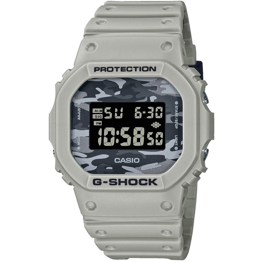 Casio G-SHOCK Quartz Watch DW-5600CA-8ER Gray Plastic Strap Men s