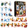 24 Day Countdown Box Christmas Advent Calendar 2026, 24-Day Surprise with Holiday Gift Boxes Acrylic Pendants, Anime Themed Collectible Gifts