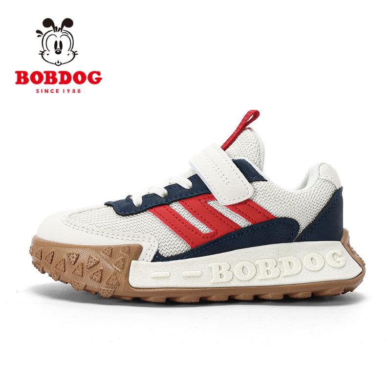 

Babu Bean Boys Sneakers 2025 Spring New Children s Mesh Breathable Casual Shoes Medium and Older Children s Running Trend Shoes 28