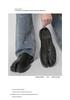 Herren-Loafer im japanischen Stil mit geteilter Zehe, zum Hineinschlüpfen, aus Leder - Lässige Halbschuhe