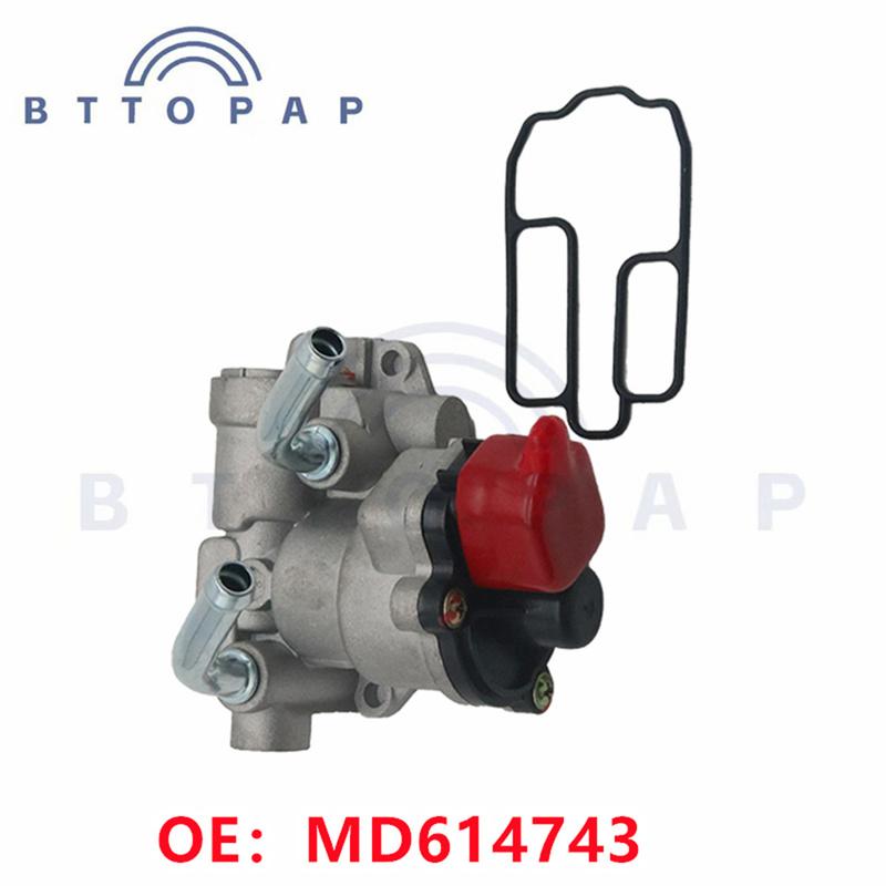 MD614743 For Mitsubishi Galant Chrysler Dodge Lioncel Lancer 1.6L 2.4L1999-2006 Idle Speed Air Control Valve MD613992 1450A166