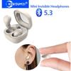 Wireless Invisible Headphones Mini Sleep Earbuds TWS Bluetooth 5.3 Earphones with Mic Noise Reduction HIFI Stereo Headset for Smart Phone