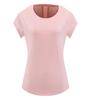 Women's Breathable Summer Sports T-Shirt - Moisture-Wicking, Round Neck, Short Sleeve, Dance & Fitness Style