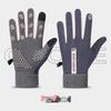 Winter Windproof Waterproof Touchscreen Cycling Gloves for Men & Women - Plus Velvet Warm for Outdoor Sports & Driving