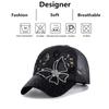 Unisex Butterfly Lace Glitter Baseball Net Caps Spring And Summer Outdoor Adjustable Casual Hats Sunscreen Hat