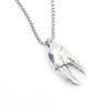 Wolf Fang Necklace Personality Versatile Temperament Men'S Trend Long Sweater Chain Accessories