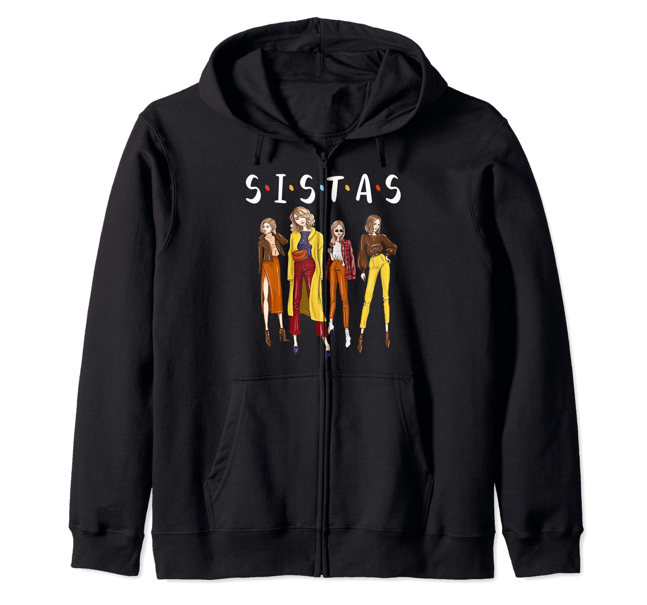 

Cistus, a fierce girlfriend, a woman, celebrating her best friend s birthday together, zip-up hoodie