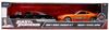 Jada Toys Fast Furious Series Dominic Dodge Charger Black Brian Toyota Supra Orange Twin Pack Finished & 1/32 F&F &
