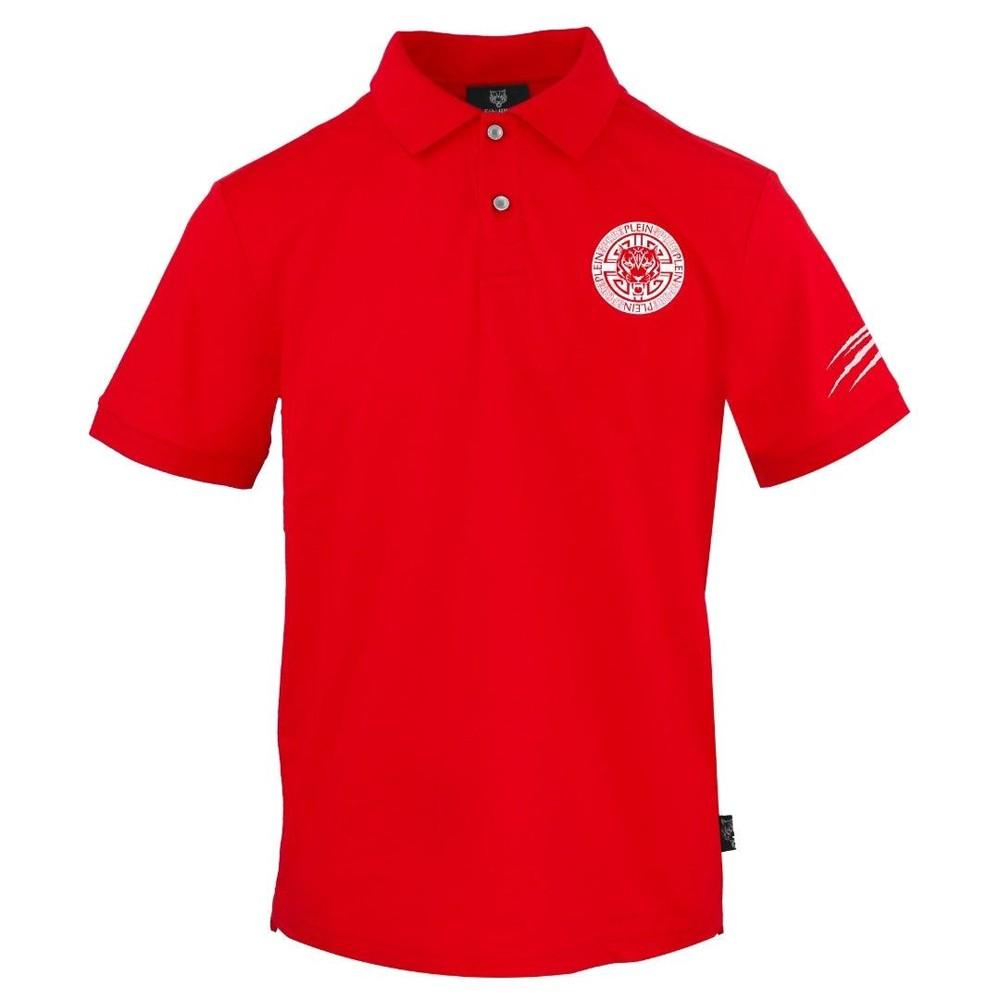 Plein Sport Unisex Adult Circle Emblem Polo Shirt