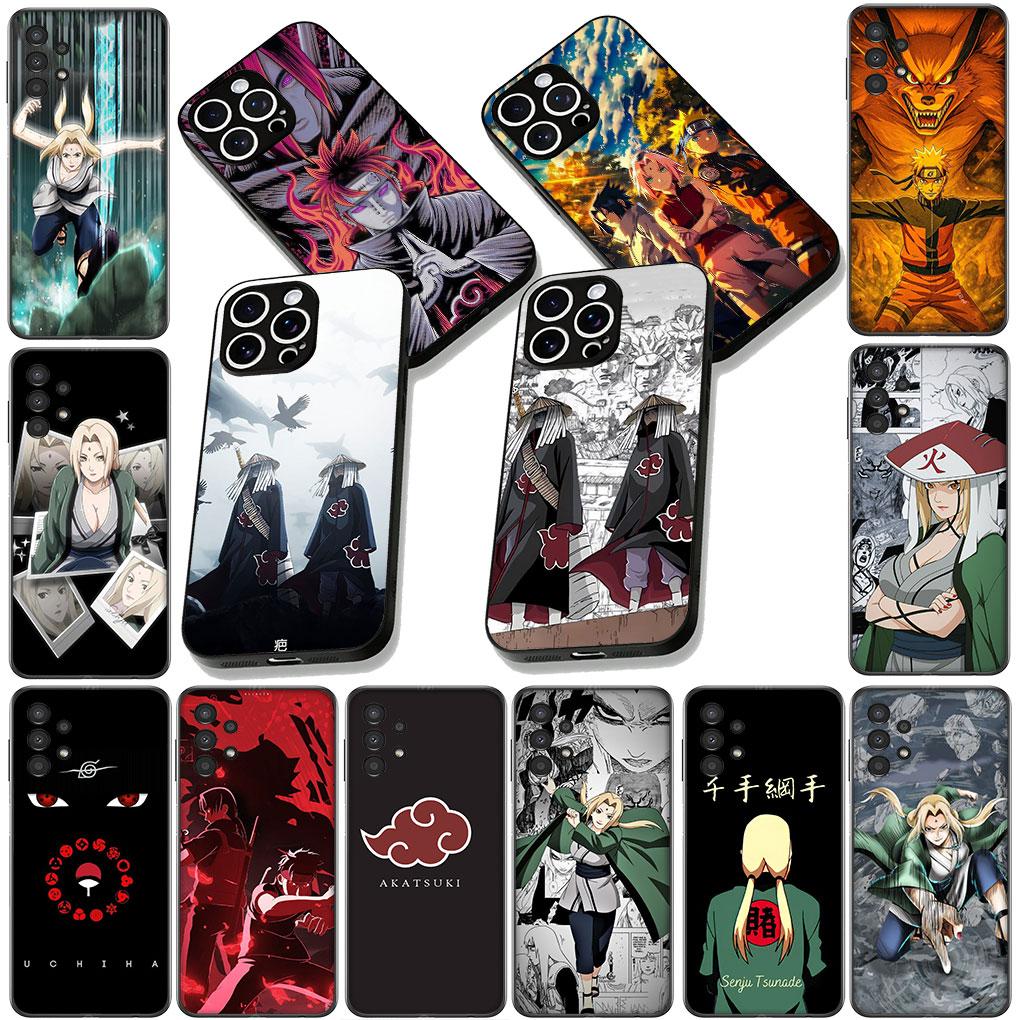 Akatsuki Tsunade Narutos Pain Phone Cover for Samsung Galaxy S22 S21 S20 FE Ultra Plus A35 A36 A55 A37 A33 A34 A57 Soft Case