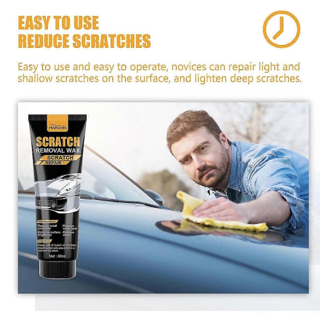 Car Scratch Wax Car Paint Polishing Wax Motorcycle Paint Repair Car Scratch Repair Car Scratch Remover Pure Efficient