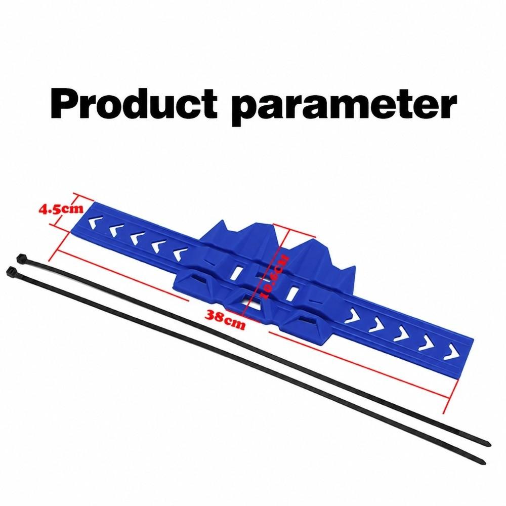 Silicone Material Exhaust Muffler Protector Strap Design Anti Scald Exhaust Guard Off Road Use