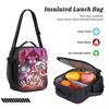 3Pcs Cult Of The Lamb Game School Bags Set for Girls Boys Pen Bags Backpack Sets with Lunch Box For School Students Daypack