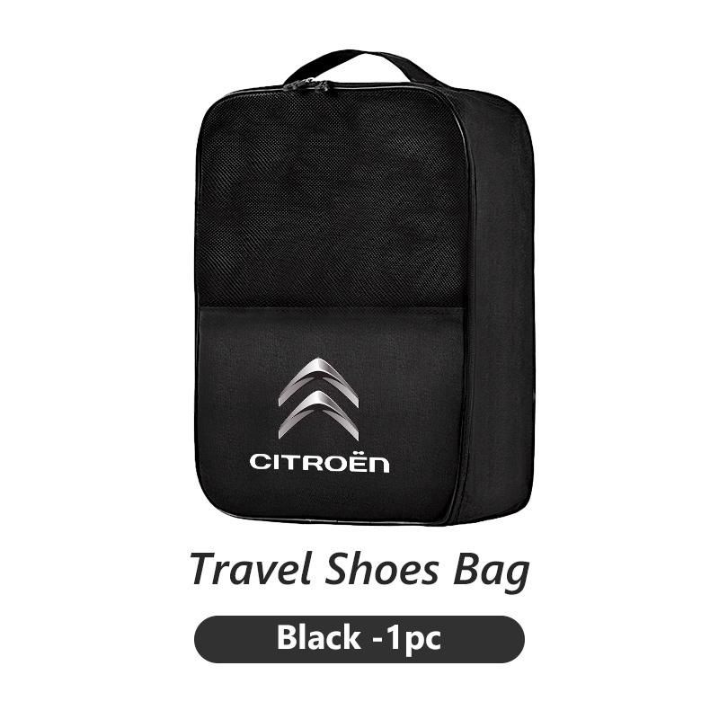 Buty z LOGO Samochodu Torba do Przechowywania Podróżna Przenośny Organizer Saszetka do Sortowania Dla Citroen C4 C3 C5 C1 C2 C6 VTS C4L DS3 DS4 DS5 Grand