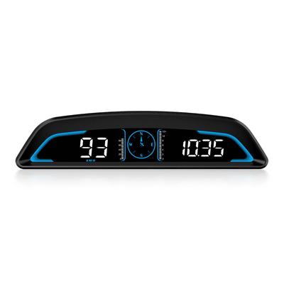 Wiiyii Car GPS Display Speed and Car with Speed Reminder and Fatigue Driving Suitable for All Cars Head-up Display, Speedometer, Time, Clock,