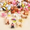 1pcs Fashion Girl Pendant Kawaii Animal Polar Bear Cat Charms For Jewelry Making Bracelets Keychains y2k Style Oil Drip Pendants