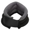 Sponge Neck Collar Breathable U Shaped Pillow Neck Support Brace for Sleeping Black Gray