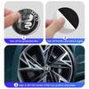 4 Stück Auto-Emblem Radnaben-Mittelkappe Aufkleber Felgen-Plakette Abdeckung Für Alfa Romeo GT 147 159 166 156 4C Spider Giulia Giulietta Tonale