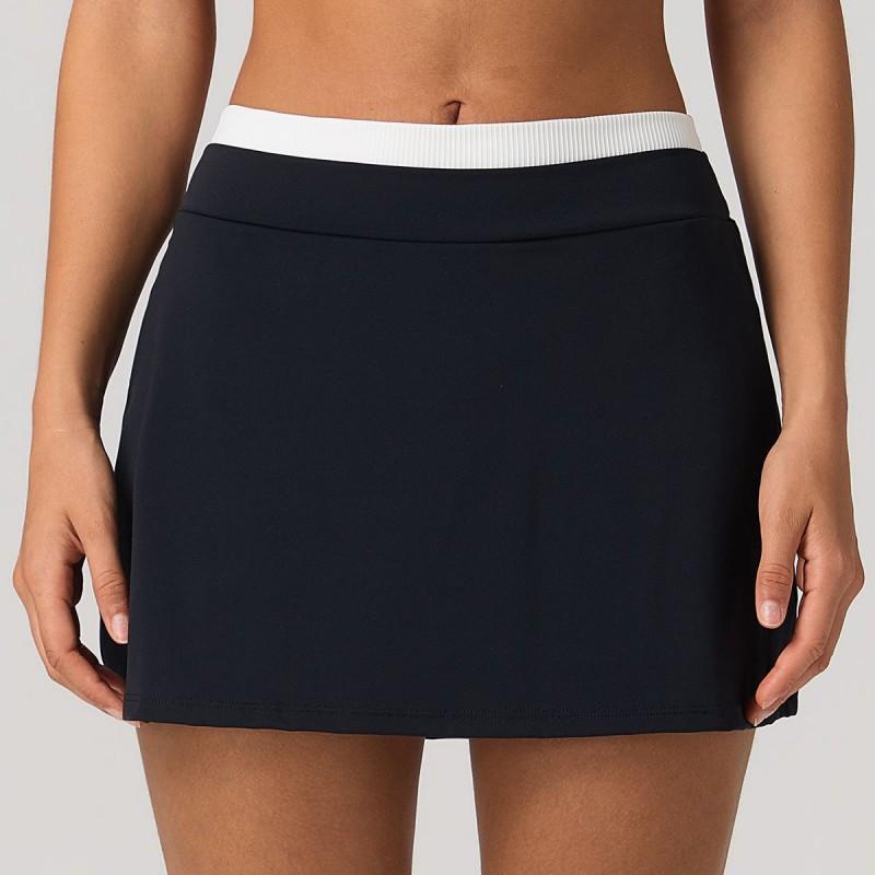 Women High Waist Color Block Golf Tennis Skirt Anti Chafe Padded Cycling Short