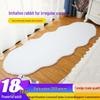 Thickened Imitation Rabbit Fur Irregular Carpet for Bedroom or Living Room