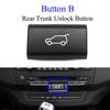For BMW X5 X6 E70 E71 Car Dashboard Keys AUTO Radar Sensor Rear Cover Parking Trunk Switch Start Stop Button AC Vent Slider Tabs