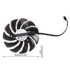 85mm for DC 12V VGA Cooler Fan Replacement for Gigabyte GTX 1080 Mini Graphics Video Card DIY Cooling Fan