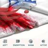 1PC France National Football Team Patterned Flannel Blanket Suitable For All Seasons for Home Decor Warmth and Comfort Gifts Holiday Present