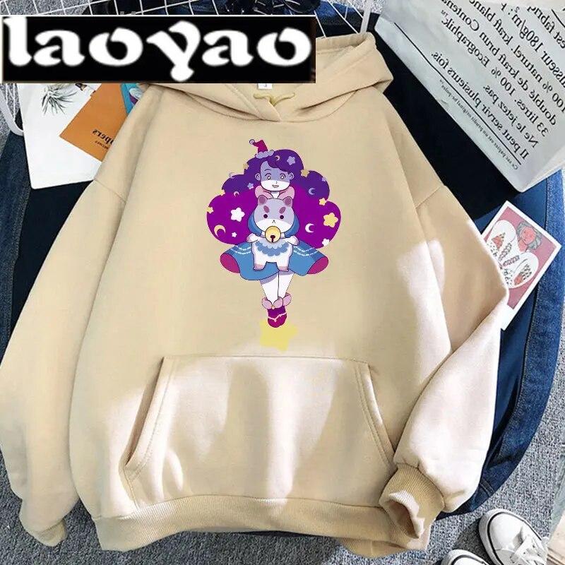 Puppycat Nie nazywaj mnie słodkim Bluzy Bee and Puppycat Bee Puppycat Słodka Zła Bluza Kawaii Kpop Ubrania Jesień Zima Pulower