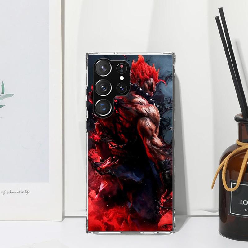 Game S-Street F-FighterS Phone Case For Samsung Galaxy S26 S25 Edge S24 FE S23 S22 Ultra S21 Plus S20 + Art Fundas Back Cover Ga