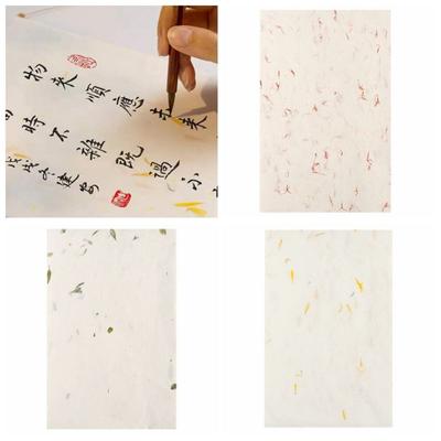 20pcs Blank Chinese Calligraphy Paper Drawing Paper Xuan Paper Rice Paper Handwriting Paper  Drawing