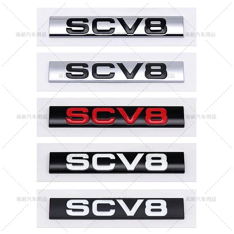 3D ABS HSE Luksusowy Znak SCV6 SCV8 SDV6 SDV8 Emblemat Tylnej Klapy Bagażnika Naklejki na Błotniki Samochodowe Do Discovery Velar Range Rover