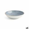Farfurie adâncă Ariane Terra Ceramică Albastră (Ø 21 cm) (6 Unități)