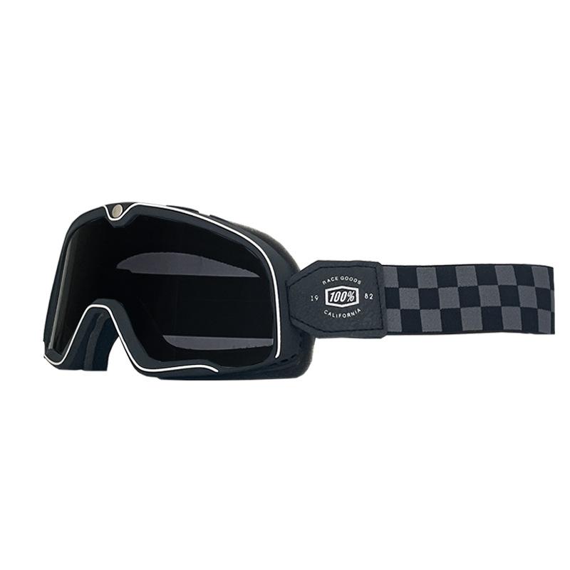 Occhiali da Moto Vintage Casco Occhiali Antivento Sabbia Occhiali da Equitazione Rider Moto Harley