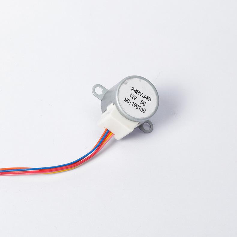 12V Miniature Permanent Magnet Stepper Motor 24BYJ48 for Security Camera & Stage Lighting
